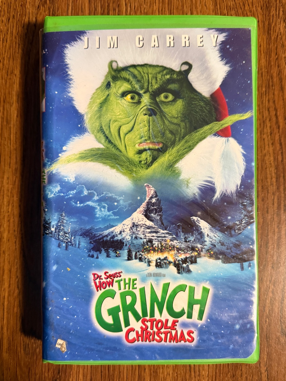 Dr. Suess’ How The Grinch Stole Christmas VHS (2001)